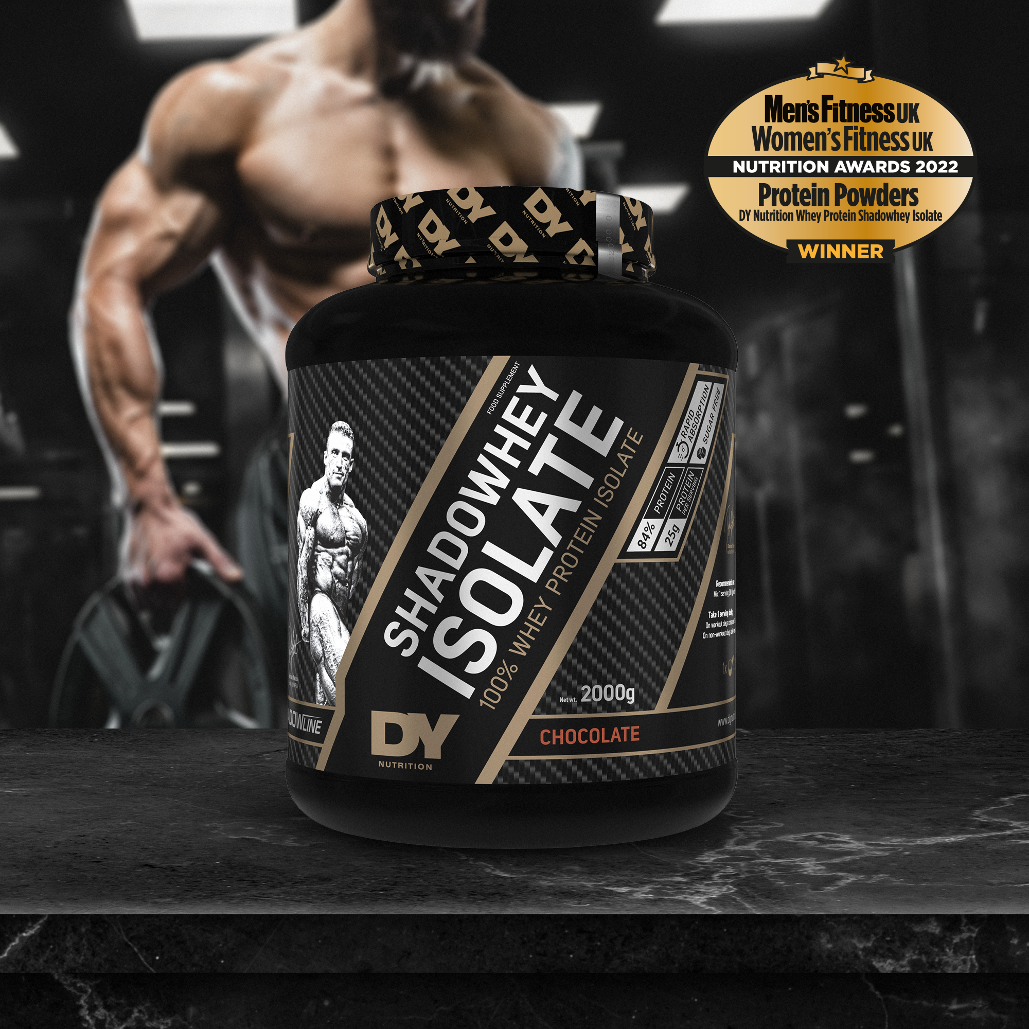 Whey Protein Shadowhey ISOLATE 2Kg, 66 Servings – DY Nutrition Worldwide