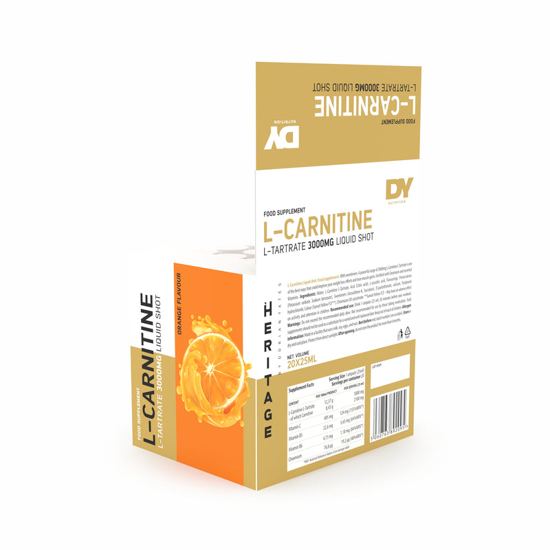 L-Carnitine L-Tartrate 25 ml - Liquid DY Nutrition Worldwide L-Carnitine L-Tartrate 25 ml - Liquid DY Nutrition Worldwide