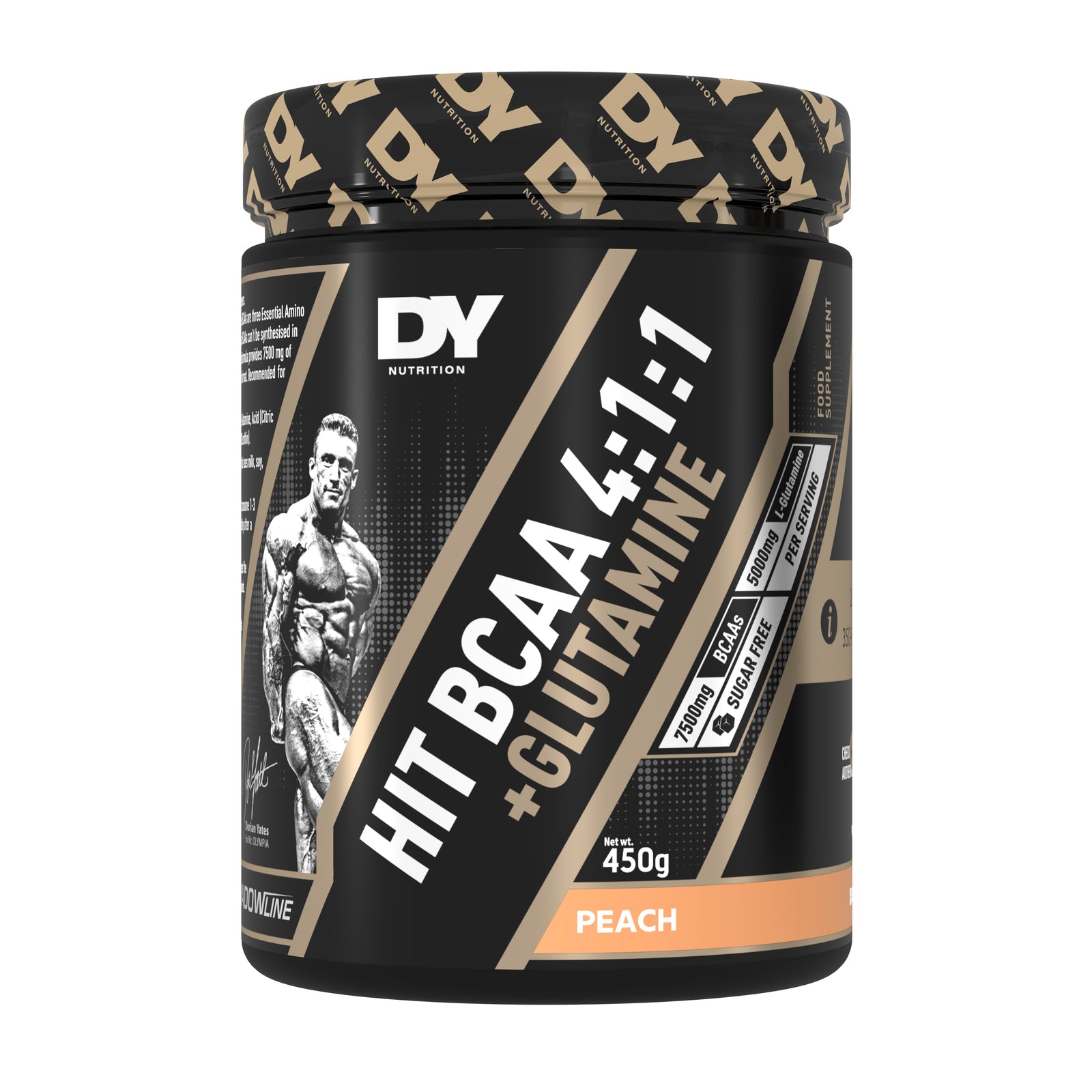 Amino Acids HIT BCAA 4:1:1 + Glutamine 450g - DY Nutrition – DY
