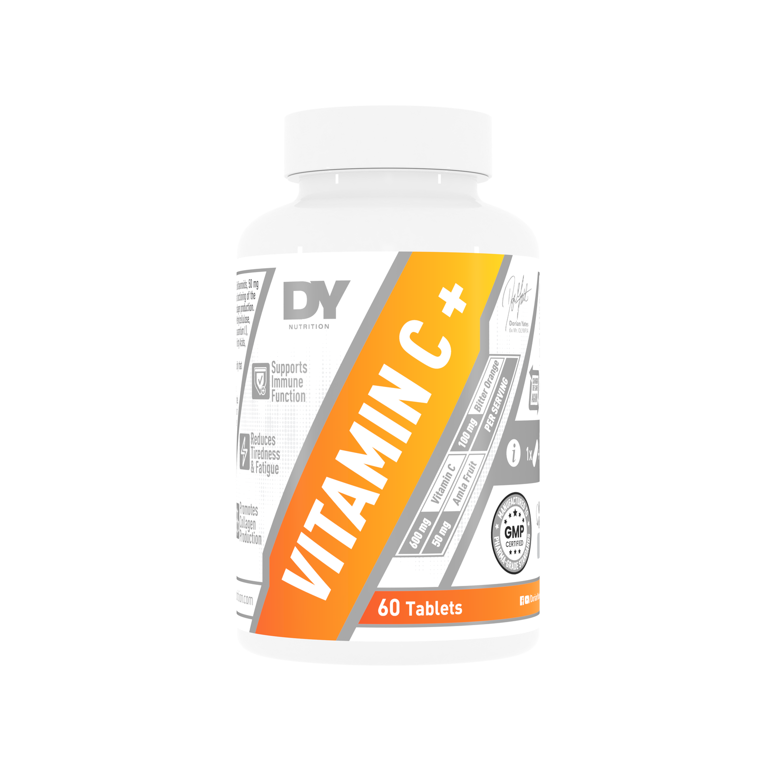 Vitamina C+, 60 tablets | DY Nutrition – DY Nutrition Worldwide