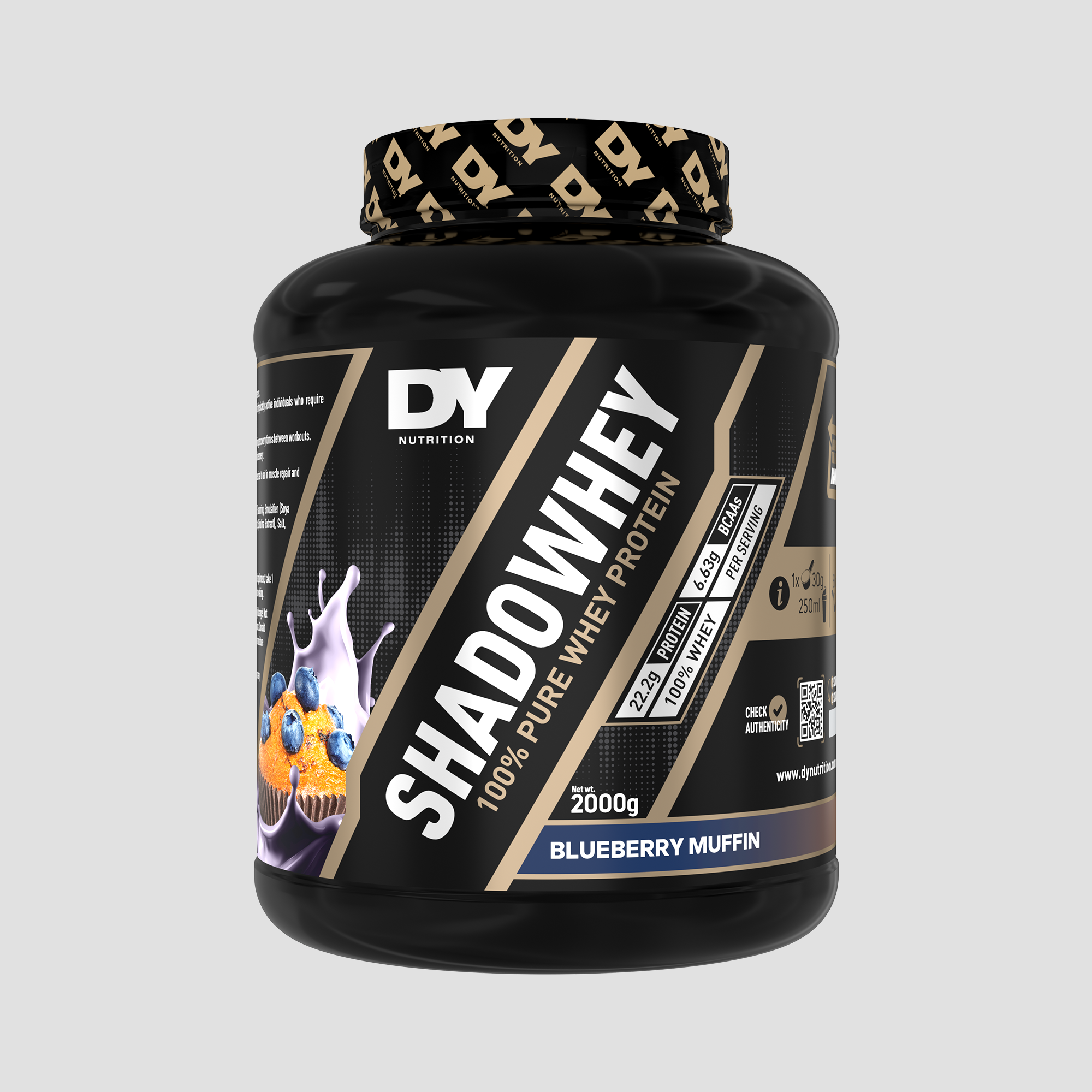 Shadowhey 100% Pure Whey Protein – DY Nutrition Worldwide