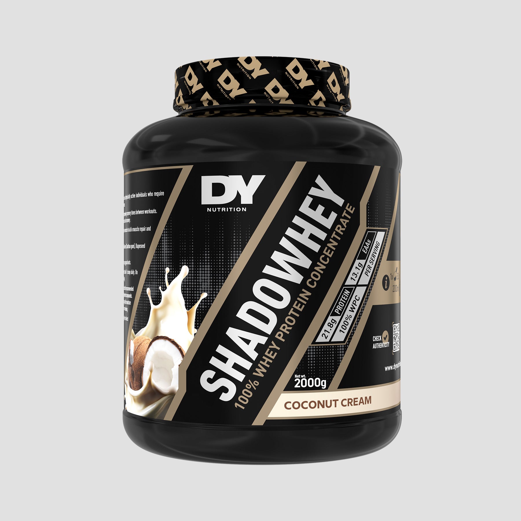 Whey Protein Shadowhey 2Kg, 66 Servings – DY Nutrition Worldwide