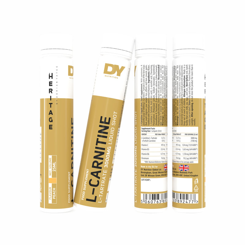 L-Carnitine L-Tartrate 25 ml - Liquid DY Nutrition Worldwide L-Carnitine L-Tartrate 25 ml - Liquid DY Nutrition Worldwide